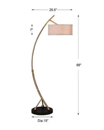 Uttermost - Two Light Floor Lamp - Lamps - Vardar - 2 Light Floor Lamp - Picture 4 of 4