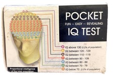 Pocket IQ Test Fun Easy Revealing Game All Ag...