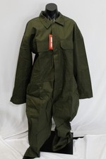 Work Idea Men's Long Sleeve Coverall Jumpsuit JK5 Army Green Size 2XL NWT