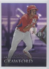 2014 Bowman Platinum Chrome Prospects Retail Purple Refractor JP Crawford 8k4