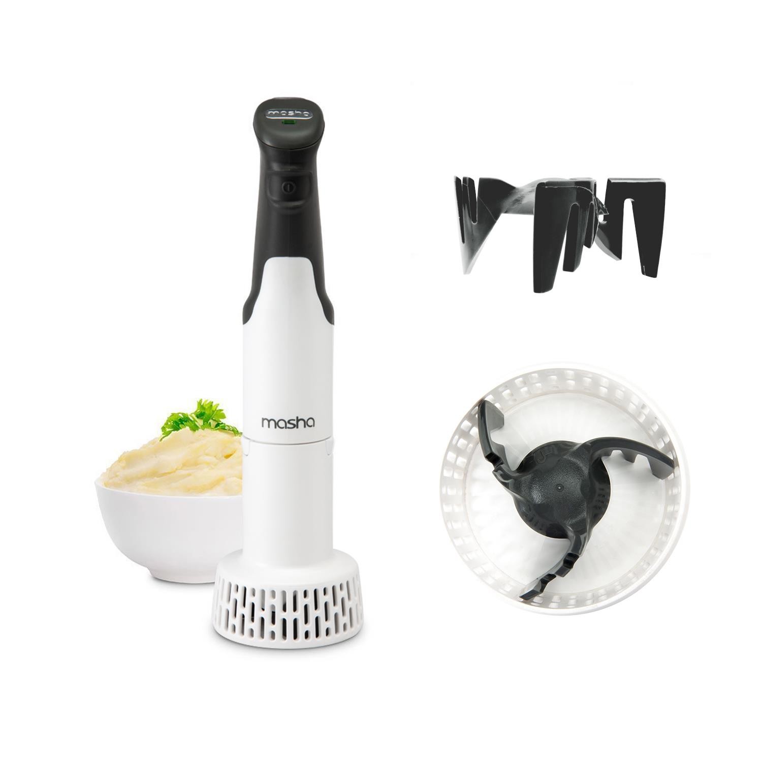 Masha Electric Potato Masher | 3-in-1 Hand Blender | Official | Sensio Home
