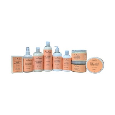 ShiaMoisture Kokos- & Hibiskusöl-Set für seidiges & glattes Haar, für beschädigte
