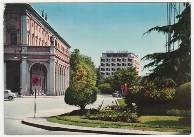 REGGIO EMILIA - MUNICIPAL THEATER AND HOTEL ASTORIA - TRAVEL 1960 -25881-