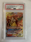 Pokémon TCG Charizard & Braixen GX Holo Ultra Rare Full Art 22/236 PSA 8 NM-MT