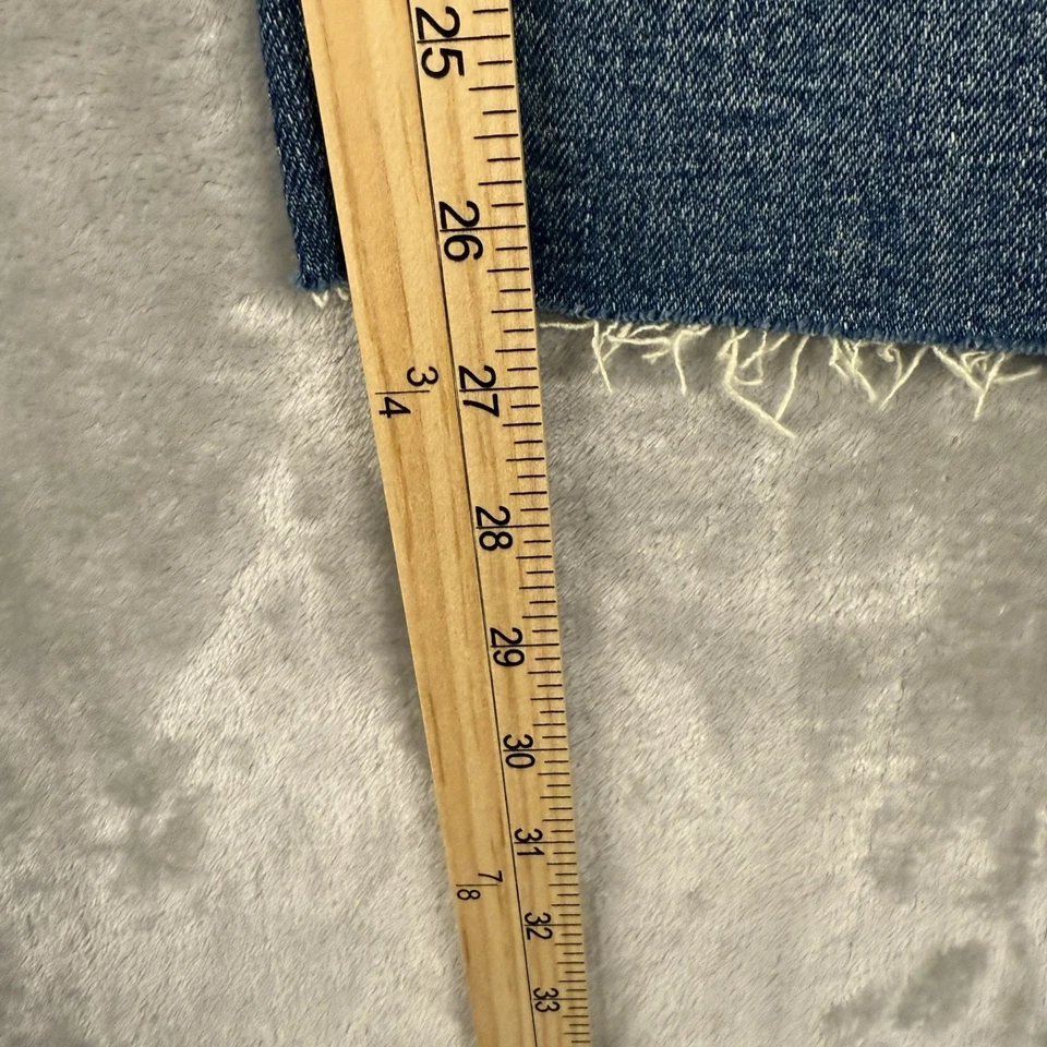 Pantalones de mezclilla Kenneth Cole New York para hombre con botones tiro alto pierna recta talla 12 31 Foto 4 de 4