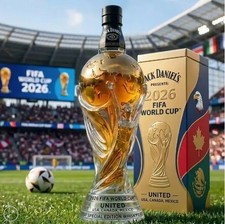 FIFA WM 2026 Whisky Flasche Dekanter / Flasch...