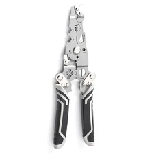Portable 18 in 1 Cable Stripper Cable Cutter Tool Wire Stripping Plier Foldable