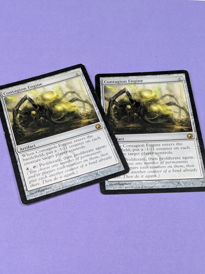 MTG Magic: Scars of Mirrodin: Contagion Engine #145/249 Rare - MP - Image 3 of 3