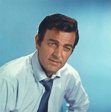 10 x Mike Connors Unsigned 8" x 8" CAST AND SCENE Photos - Mannix #1