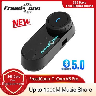 Freedconn T Com VB Motorrad Helm Headset Bluetooth Stereo Gegensprechanlage Anrufkabel