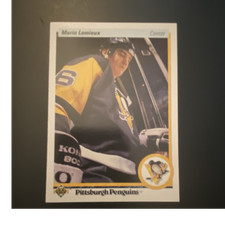 1990-91 Upper Deck - Mario Lemieux #144 Pittsburgh Penguins Ice Hockey Base Set