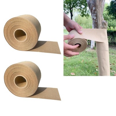 2Pcs Tree Trunk Wraps 200Ft  Protect Bark from Frost & Deer 3'' Wide