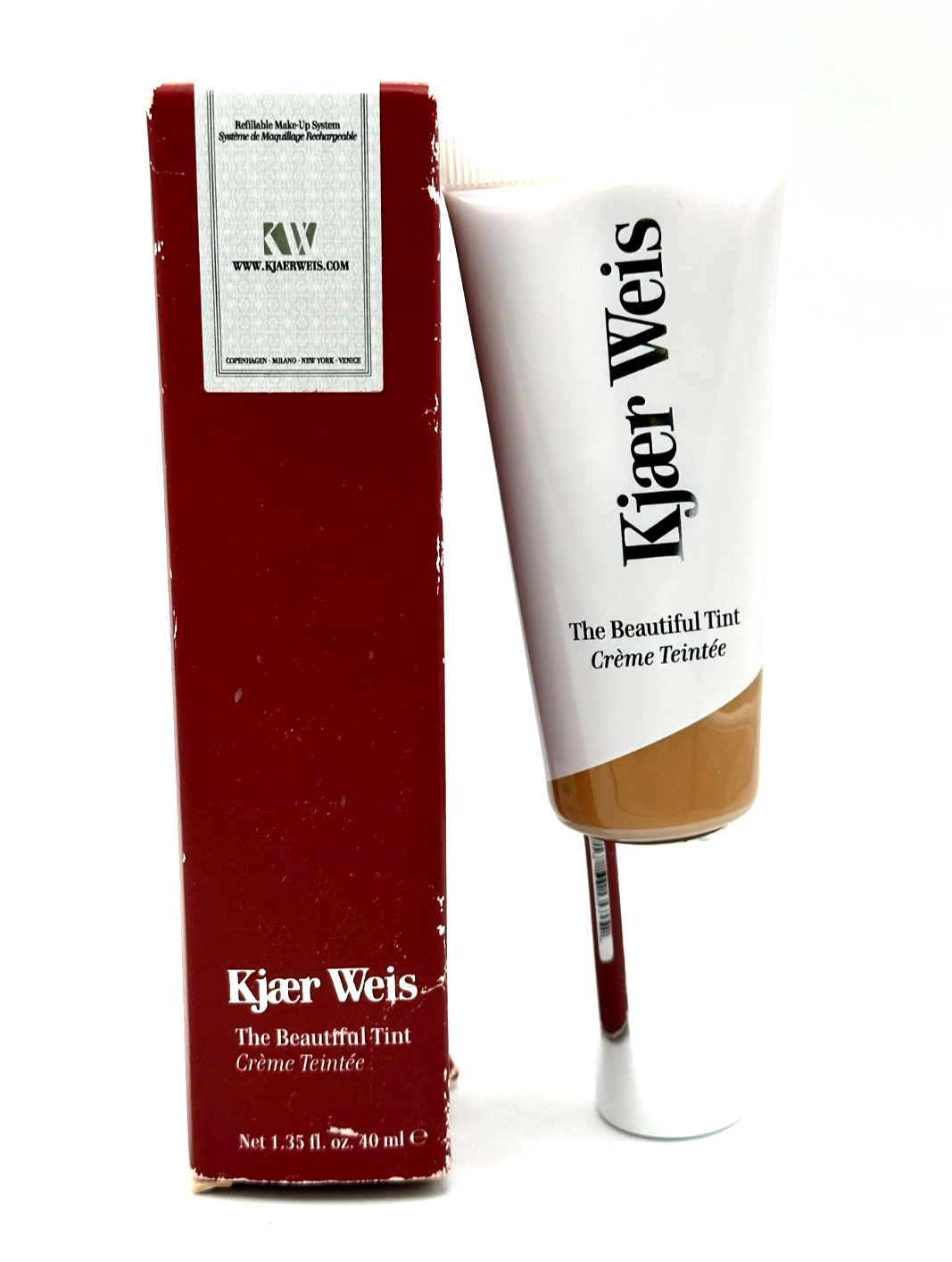 Kjaer Weis The Beautiful Tinted Moisturizer ~ Shade ~ D2 ~1.35 oz / 40 ml ~