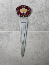 Souvenir Commemorative Bookmark WORLD BOY SCOUT JAMBOREE UK Contingent 1957