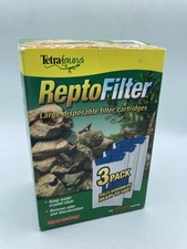 Tetrafauna Reptofilter 3 Pack Refills Replacements Disposable Filters NEW NIB