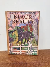 1905 BLACK BEAUTY IN WORDS OF ONE SYLLABLE - J.C. GORHAM