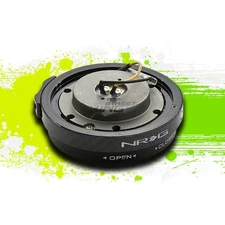 NRG ALUMINUM CAR/UTV STEERING WHEEL THIN QUICK RELEASE ADAPTOR CARBON FIBER