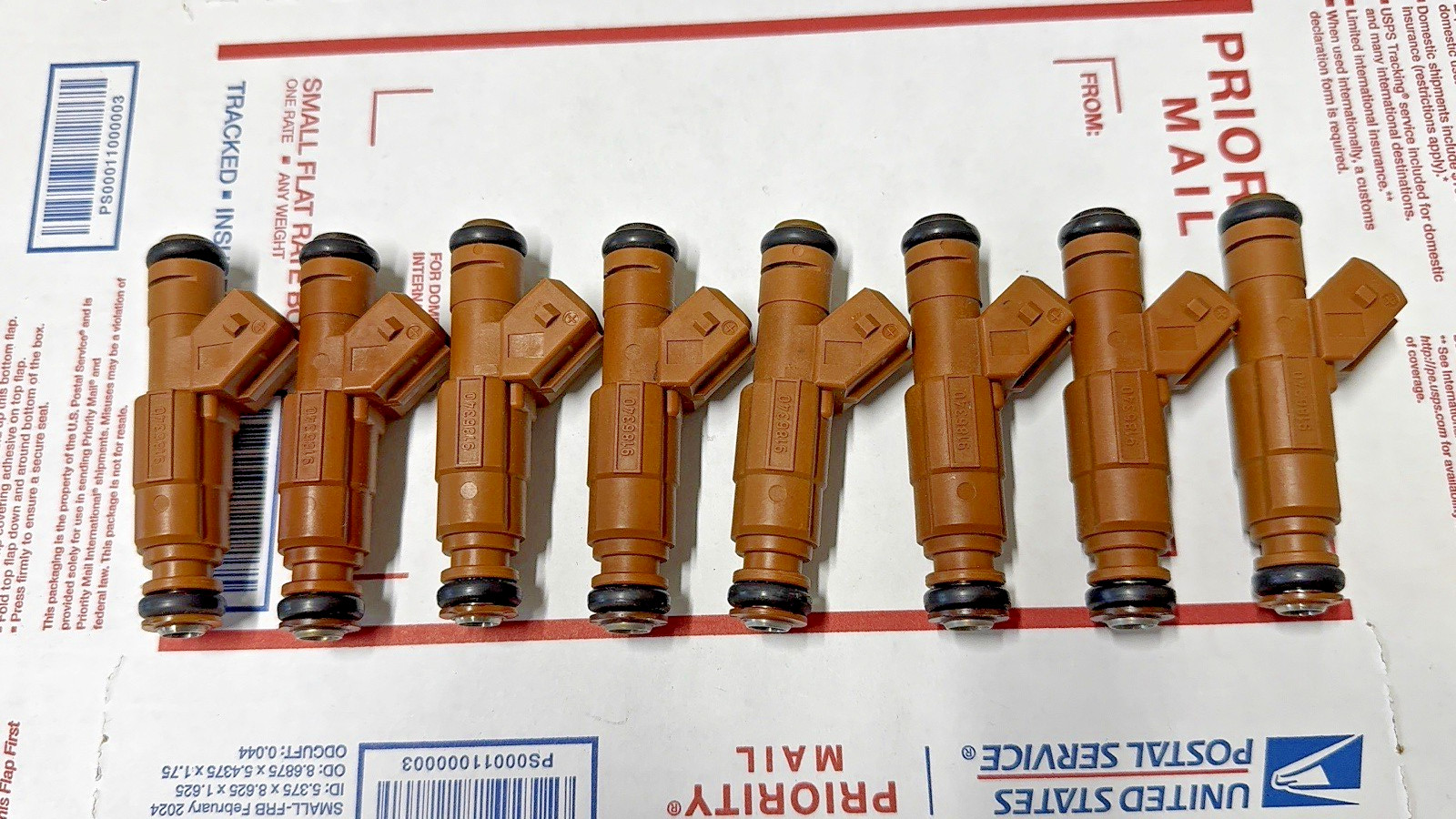 30LB UPGRADE FUEL INJECTORS MUSTANGCAMARO EV1 0280155831 GENUINE BOSCH         