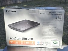 Canon CanoScan LIDE 220 Photo Document Scanner Color Image USB One Plug NEW