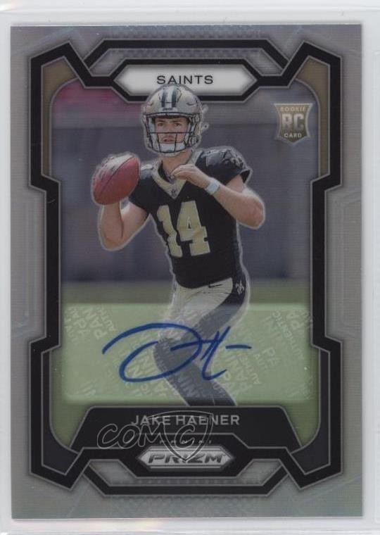 Jake Haener Panini Prizm #374 Autograph