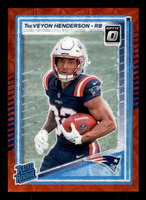 2025 Donruss Optic #248 TreVeyon Henderson Red Scope