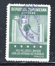 DOMINICAN REPUBLIC  STAMPS  USED  LOT 63253
