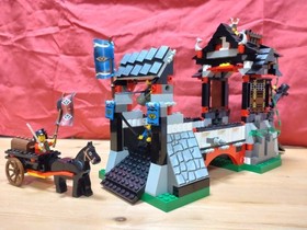 LEGO 6089 Shogun's Lookout Tower Stone Tower Bridge Castle Series Ninja Samurai