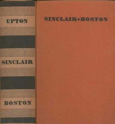 Buch: Boston, Sinclair, Upton. Büchergilde Gutenberg, 1929, Roman