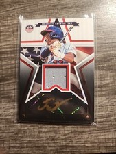 2025 Panini Stars & Stripes - Tre Phelps - Collegiate Black Gold Auto Relic