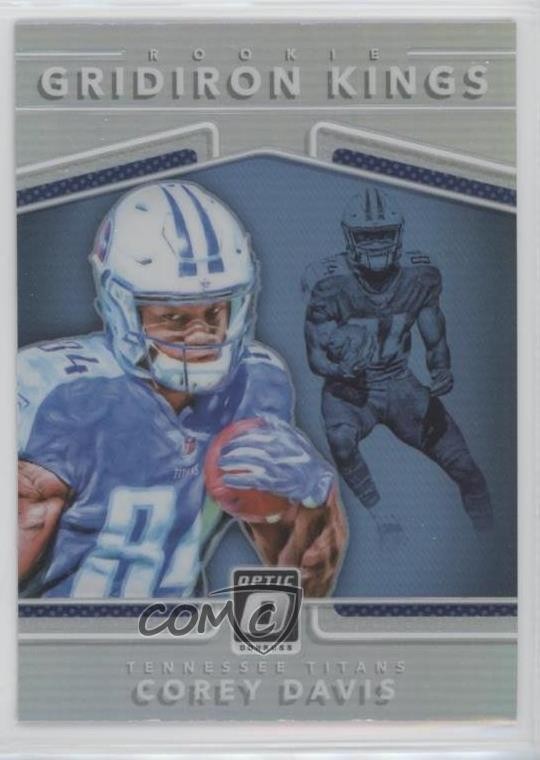 2017 Donruss Optic Rookie Gridiron Kings Corey Davis #8 8k4