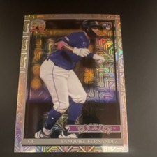 Topps 2022 Bowman Chrome Yanquiel Fernandez Colorado Rockies Rookie BCP-191