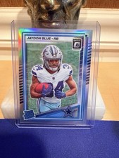 2025 Panini Donruss Rated Rookie Jaydon Blue #242 Optic Preview Holo Prizm (RC)