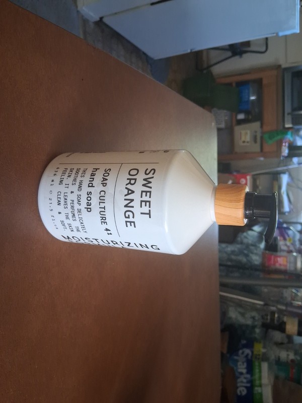 SOAP CULTURE 41 SWEET ORANGE LIQUID HAND WASH 21.5 OZ HOME & BODY CO SOAP