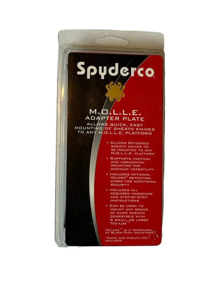 Placa adaptadora Spyderco Molle Foto 3 de 4