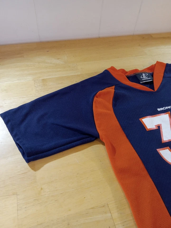 Винтажная спортивная футболка с логотипом Terrell Davis No30 Denver Broncos молодежная M 10/12 - Изображение 3 из 4