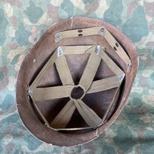 Original WWII US Saint Clair Low Pressure M1 Helmet Liner Unpainted A Washer