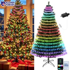400 LED Christmas Tree String Lights Waterproof Waterfall Outdoor Indoor Decor