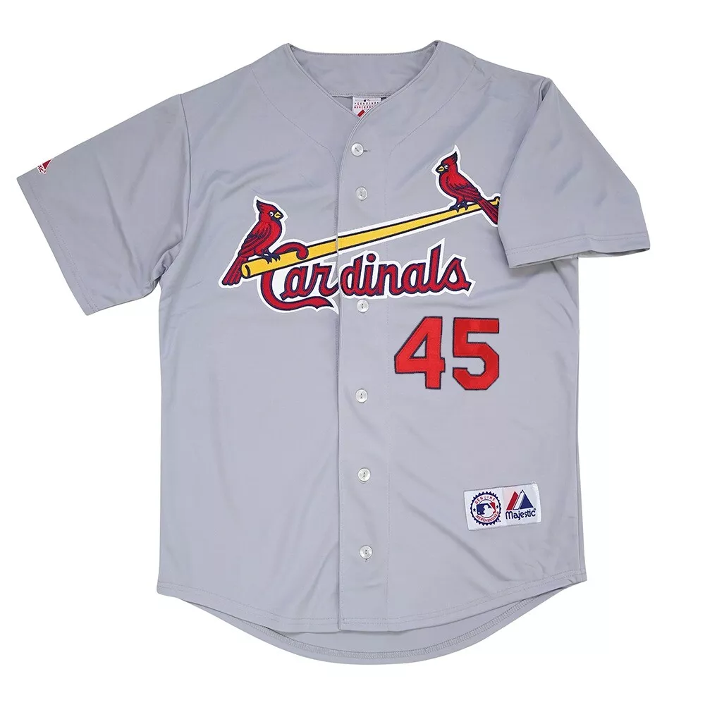 Bob Gibson St. Louis Cardinals Grey Road Jersey Men's (S-3XL)