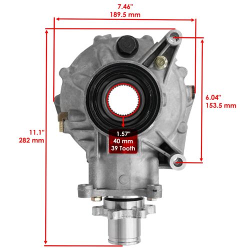 Complete Rear Differential CV Joint Axle For Yamaha Grizzly 660 YFM660 2003-2008 - Picture 2 of 10