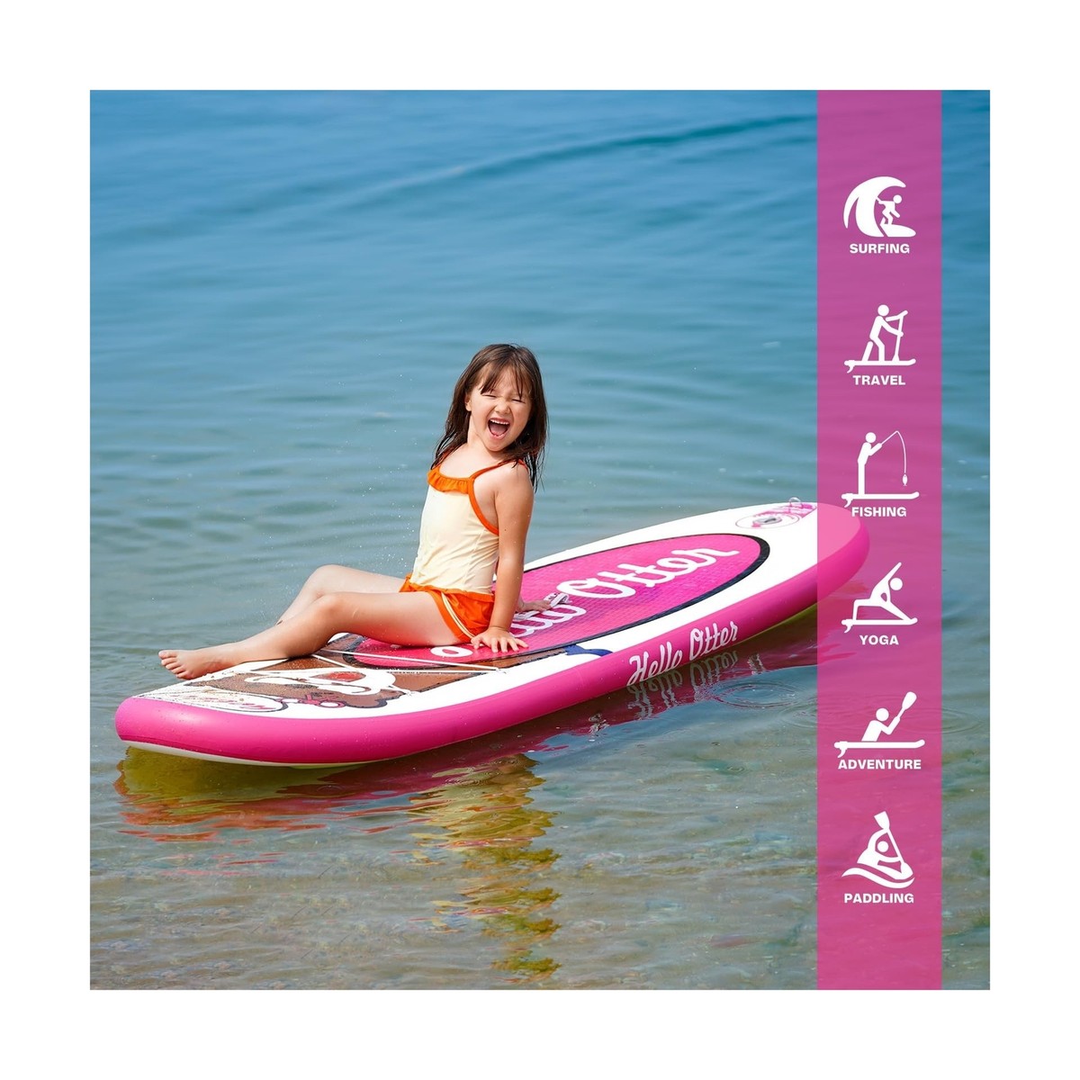 Tuxedo Sailor Inflatable Stand Up Paddle Board - 10'6" SUP With Full Accessories Kit