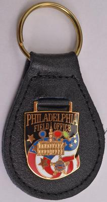 Bill Clinton Era Secret Service Philadelphia Pennsylvania Field Office Keychain