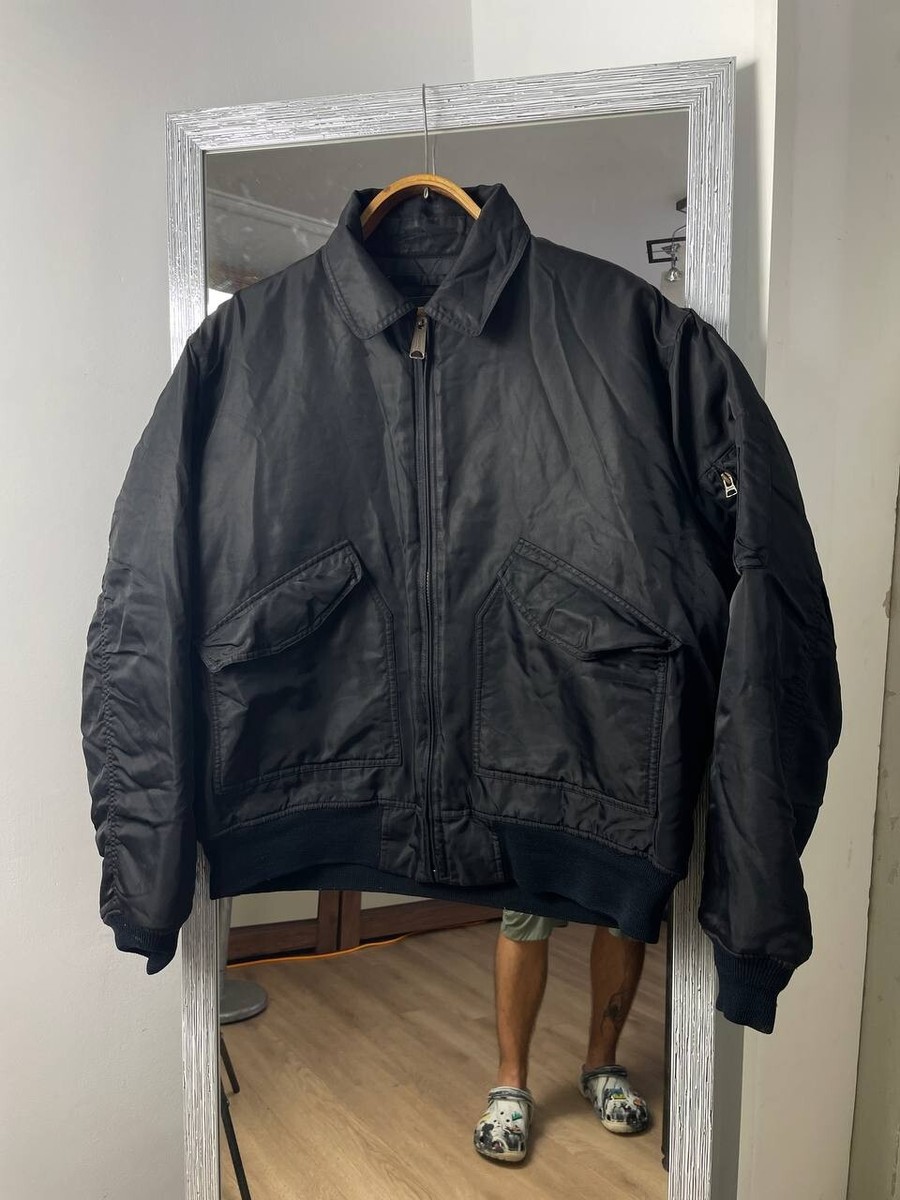 Vintage Delta MA-1 Flying Bomber Jacket Men