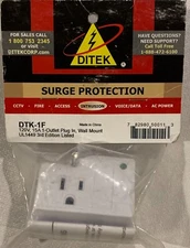 Ditek DTK-1F 1-Outlet Surge Suppressor