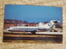 SAN Boeing 727-17 HC-BIB c/n 20513/861  Airplane Postcard*P9