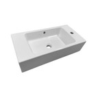 Astra Walker Traccia Ceramic Wall Mount Washbasin/Sink 1TH Gloss White 908962