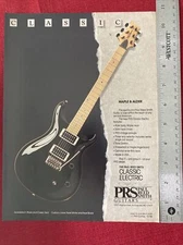 PRS Paul Reed Smith Guitars, Annapolis, MD 1989 Print Ad - Great To Frame!