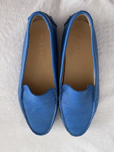 M. Gemi Leather Driving Loafers Shoes 