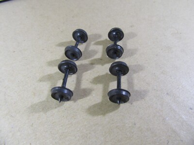 628V Vintage Kadee USA 4 Achsen + 8 Räder Metall Abstand 16mm HO 1:87