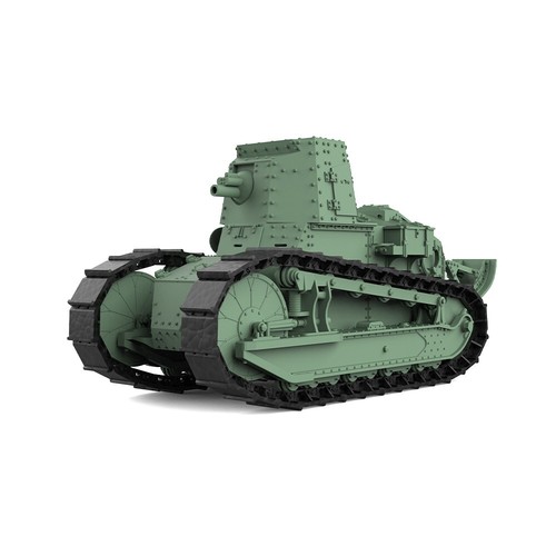 SSMODEL 1:72 Francia Renault FT 75 BS Artillería Autopropulsada - Imagen 2 de 4