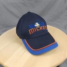 Disney Youth Hat Mickey Mouse 1928 Blue Orange Embroidered Walt Disney World Cap